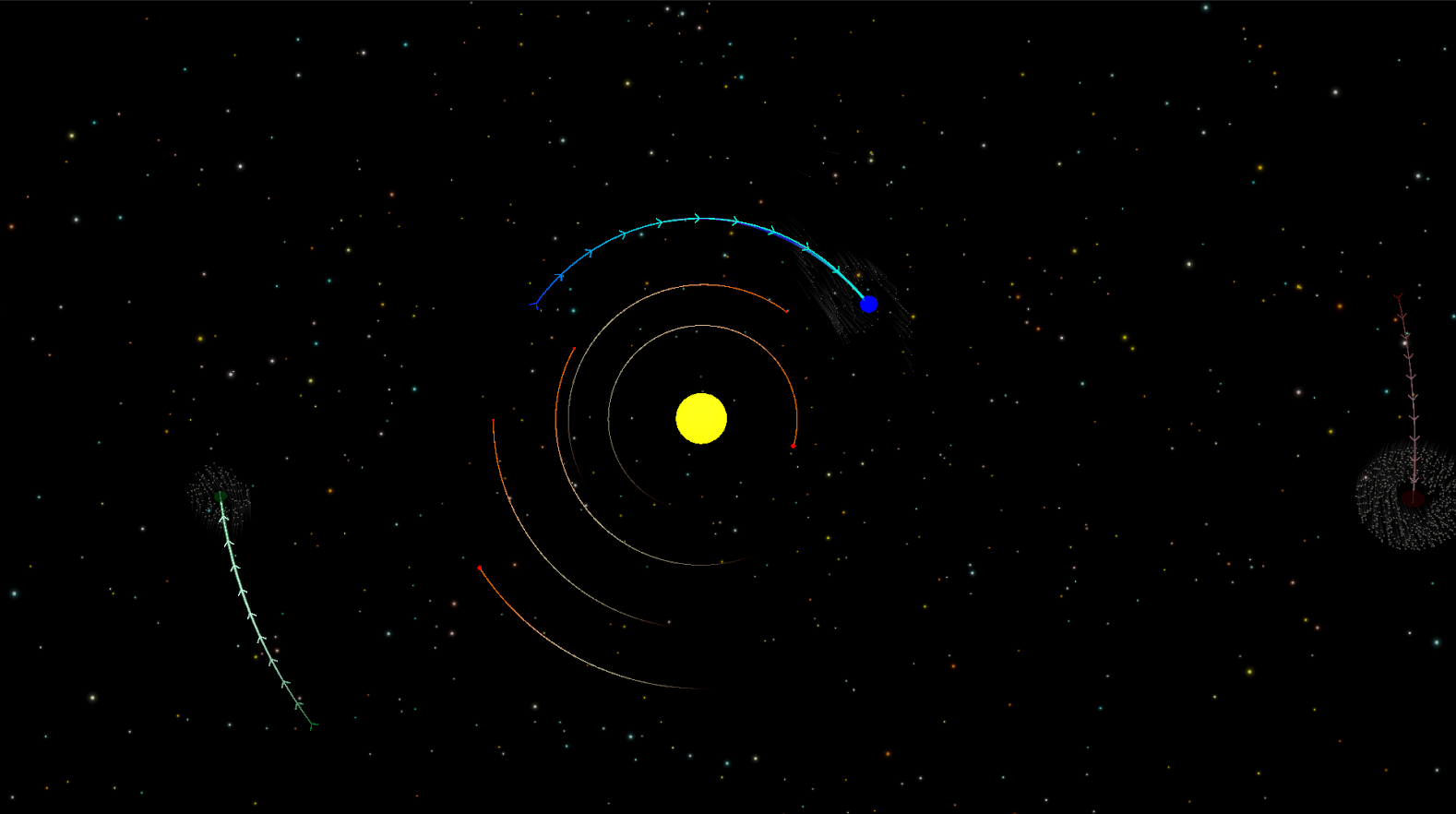ECS N-Body Orbit Simulation Image